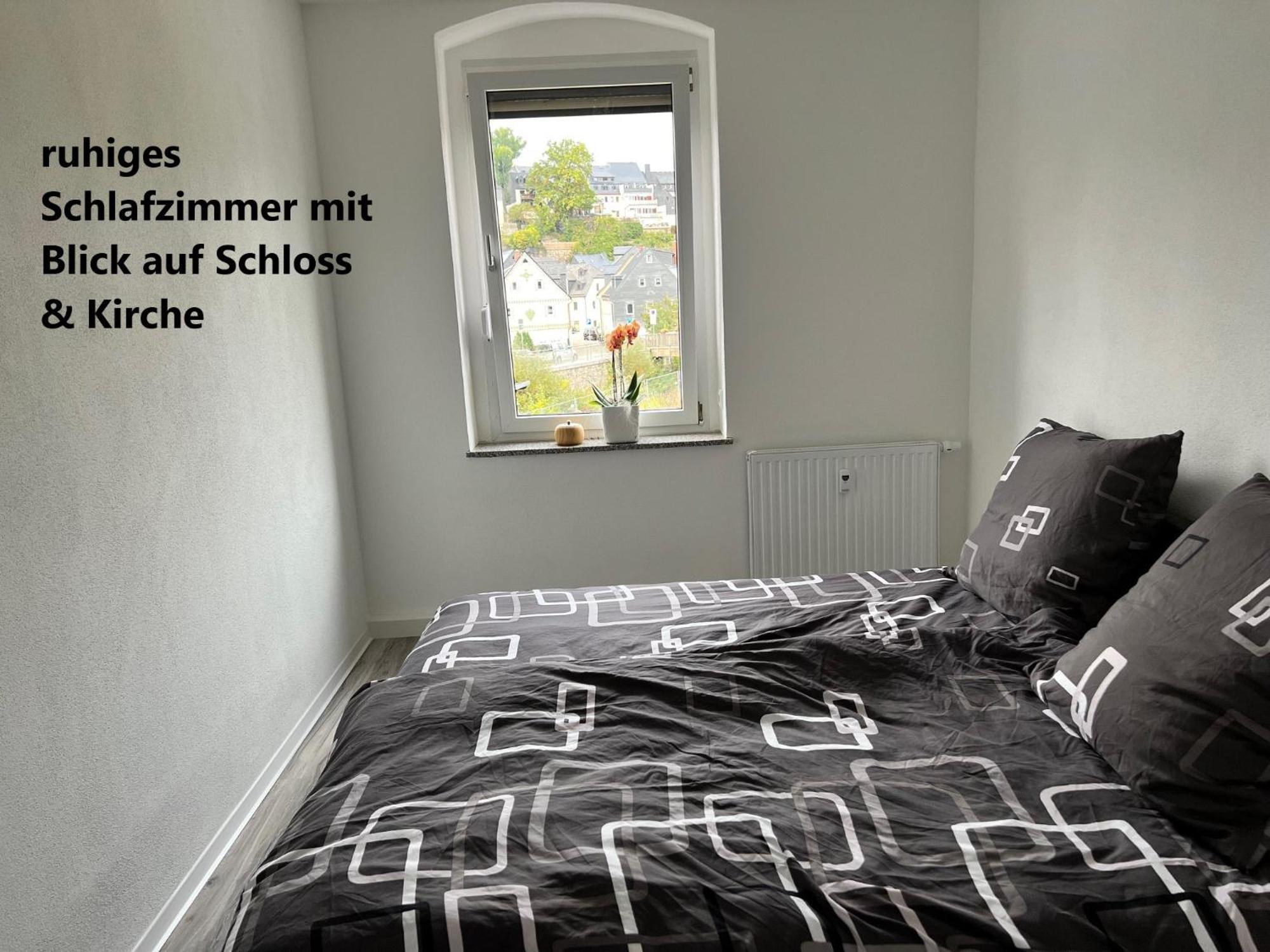 Ferienwohnung Schlossblick Im Herzen Der Stadt Schwarzenberg  Exterior foto